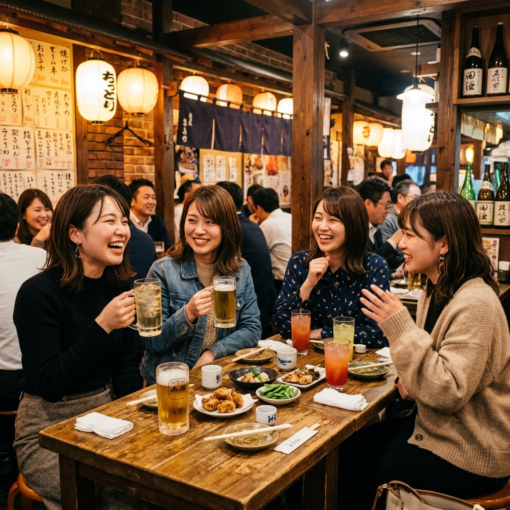 札幌市の居酒屋・カラオケで活躍する私服コンパニオン